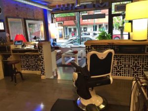 Barbershop Denim chair