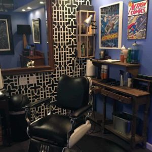 Barbershop Denim chair